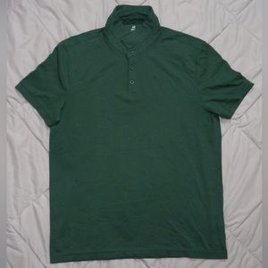 H&M Emerald Green CoolMax Men’s Large Polo Shirt